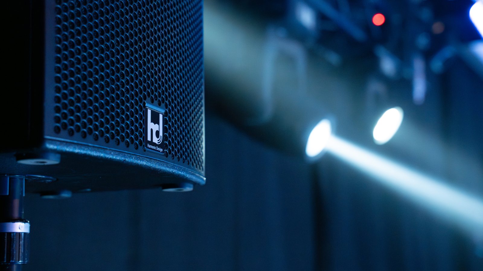 Speaker op statief